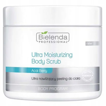 Bielenda Professional Peeling Do Ciała Z Jagodami Acai Ultranawilżający
