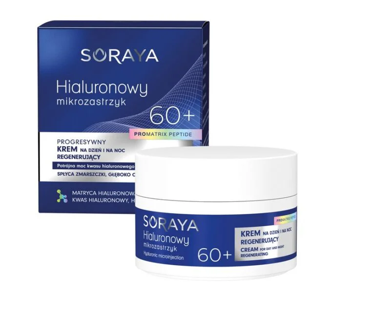Soraya Mikrozastrzyk Pro Matrix Krem Regenerujący 60+ Do Twarzy 50ml