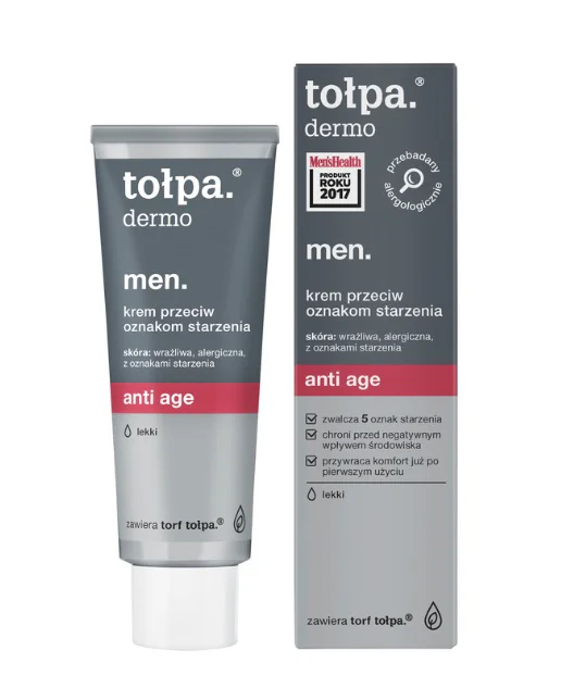 Tołpa Men Regenerujący Krem Do Twarzy Przeciw Oznakom Starzenia 40ml