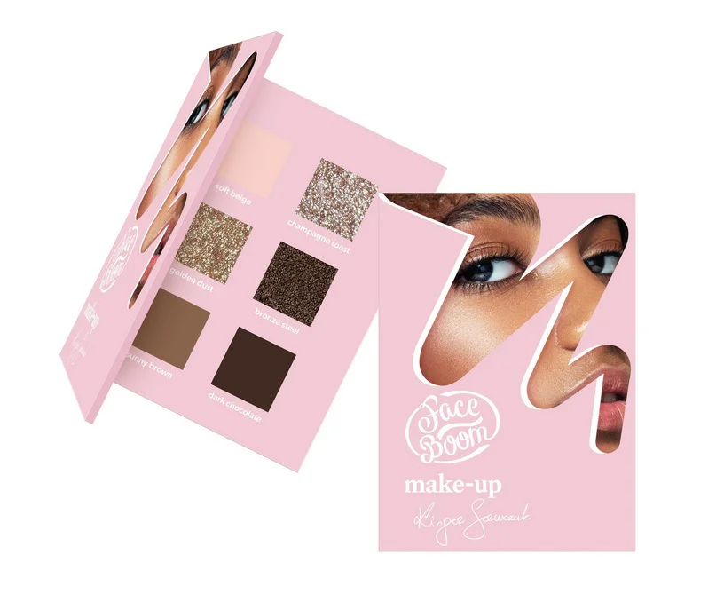 Faceboom Make-up Eyeshadow Palette - Nude Mood 9g Paleta Cieni Do Powiek