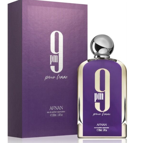 AFNAN 9 PM POUR FEMME 100ML WODA PERFUMOWANA PERFUMY DAMSKIE