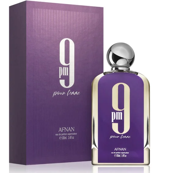 AFNAN 9 PM POUR FEMME 100ML WODA PERFUMOWANA PERFUMY DAMSKIE