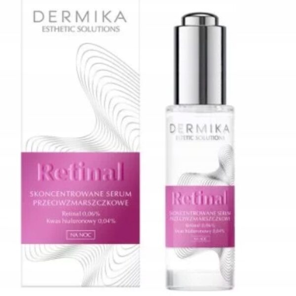 DERMIKA ESTHETIC SOLUTIONS RETINAL SERUM PRZECIWZMARSZCZKOWE NA NOC 30ML