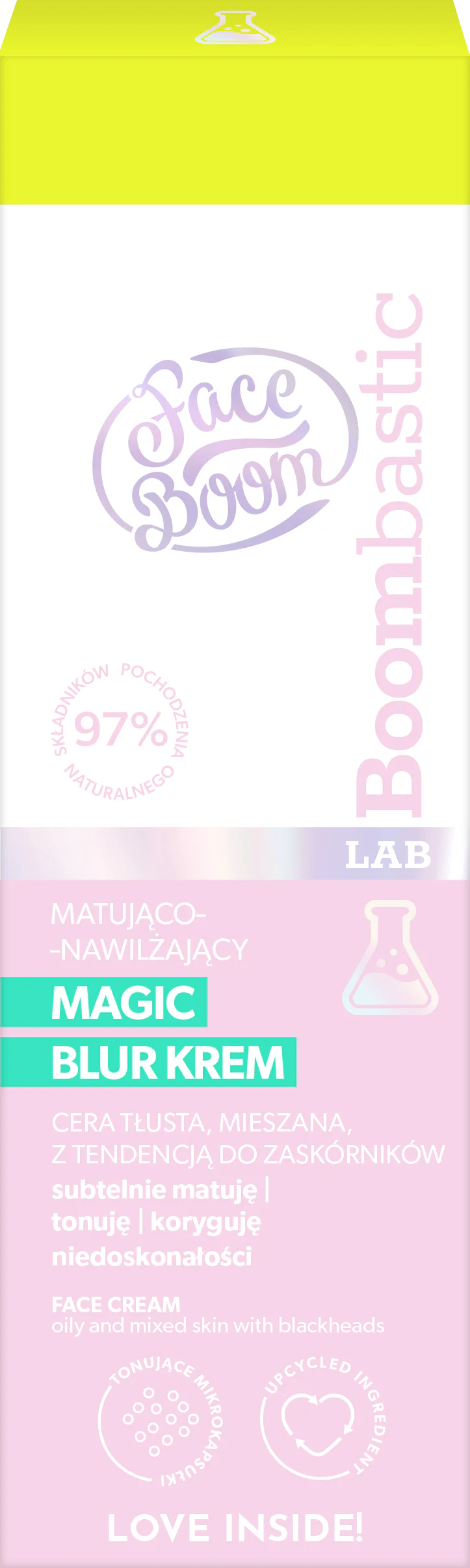 Faceboom Boombastic Lab Magic Blur Krem Matująco-nawilżający 50 Ml