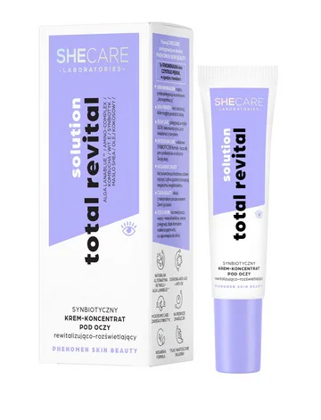 Shecare Synbiotyczny Krem Koncentrat Pod Oczy Rewitalizujący 15ml