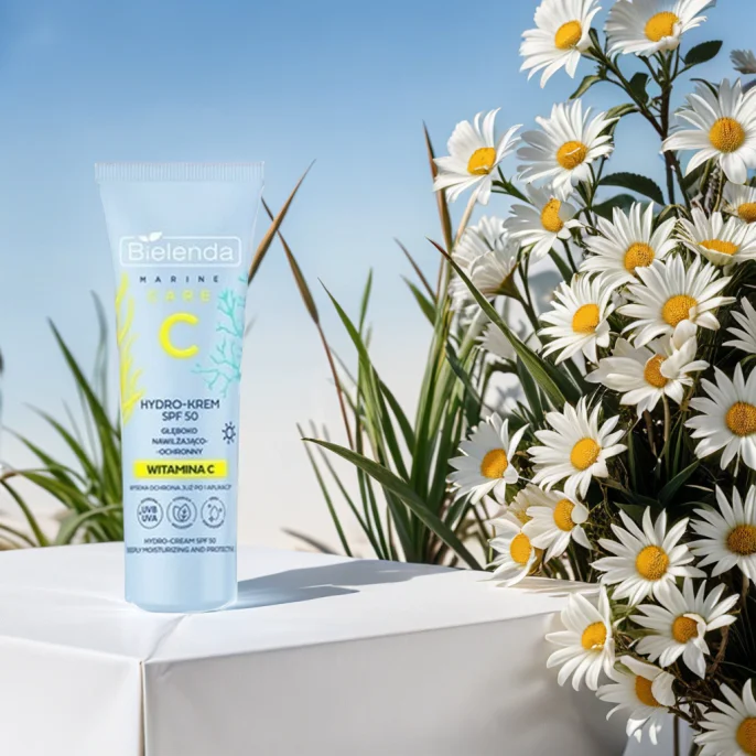 Bielenda Marine Care Hydrokrem Do Twarzy Nawilżająco Ochronny SPF50 40ml