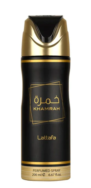 Lattafa Khamrah 200ml Perfumowany Dezodorant Spray Unisex Damski Męski