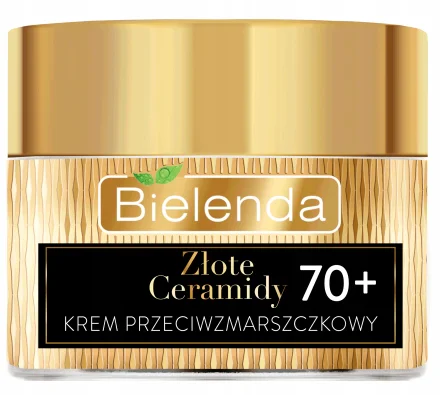 BIELENDA ZŁOTE CERAMIDY KREM DO TWARZY PRZECIWZMARSZCZKOWY 70+ 50ML