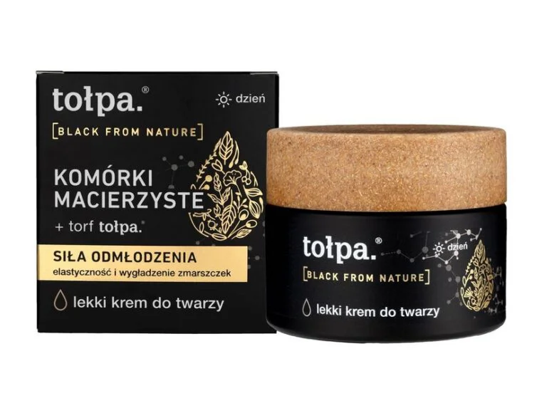 Tołpa Black From Nature Lekki Krem Do Twarzy Na Dzień Ujędrniający 50ml