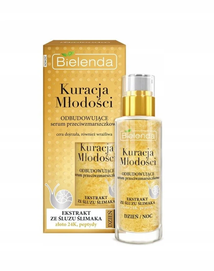 Bielenda Kuracja Młodości Odbudowujące Serum Przeciwzmarszczkowe 30ml