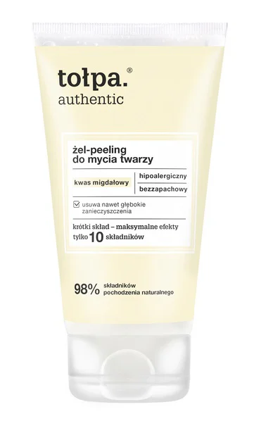 Tołpa Authentic Hipoalergiczny Żel Do Twarzy Peelingujący 150ml