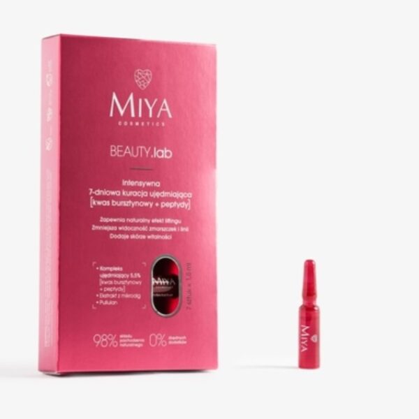 MIYA BEAUTY.LAB 7-DNIOWA KURACJA DO TWARZY UJĘDRNIAJĄCA 7X1,5ML