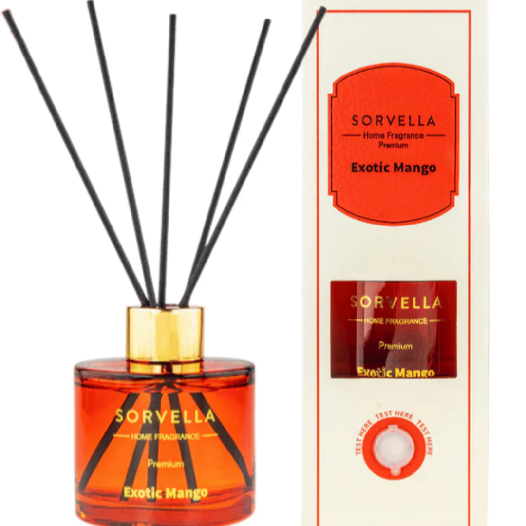 Sorvella Dyfuzor Zapachowy Mango I Brzoskwinia 120ml Egzotyka