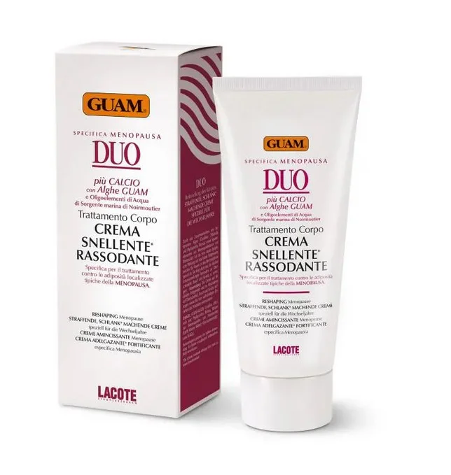 GUAM DUO RESHAPING BODY CREAM 200ML KREM DO CIAŁA WYSZCZUPLAJĄCY MENOPAUZA