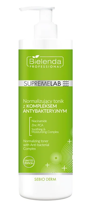 Bielenda Tonik Do Twarzy Supremelab Normalizujący Sebum Sebio Derm 500ml
