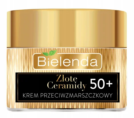 BIELENDA ZŁOTE CERAMIDY KREM PRZECIWZMARSZCZKOWY 50+ 50ML
