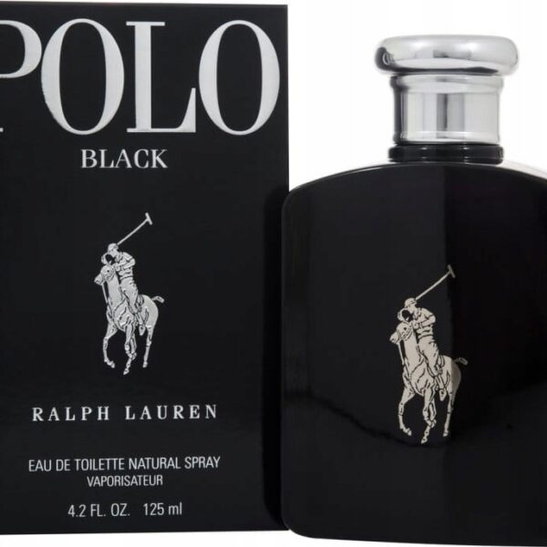 RALPH LAUREN POLO BLACK MEN 125ML WODA TOALETOWA MĘŻCZYZN PERFUMY MĘSKIE