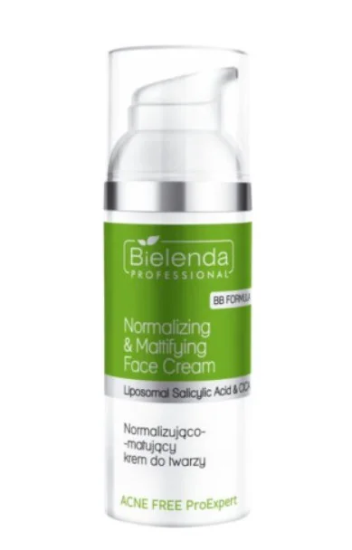 BIELENDA IS ACNE FREE NORMALIZUJĄCO-MATUJĄCY KREM DO TWARZY 50ML