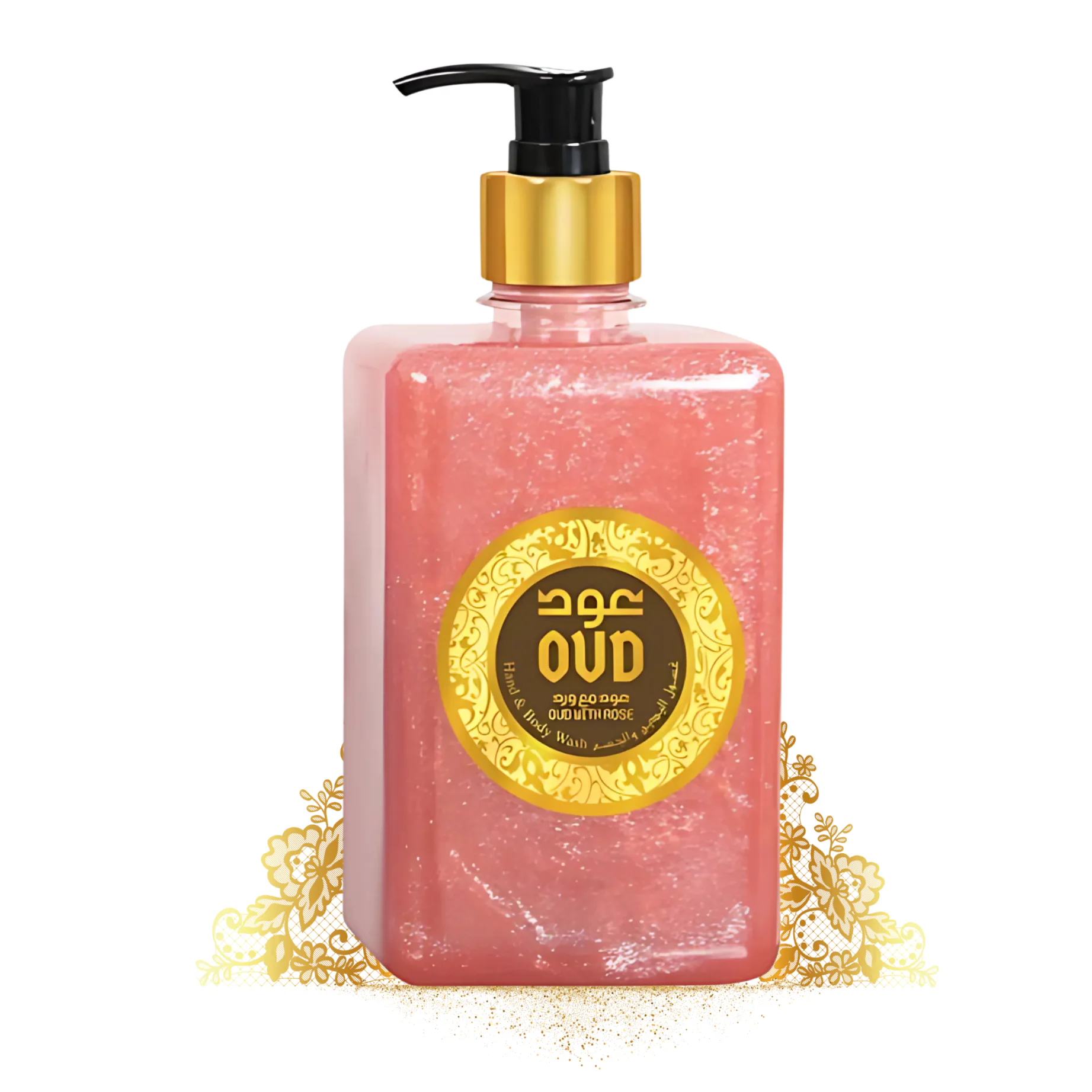 Mydło Arabskie Oud Luxury Rose Dubajskie Mydło W Płynie Premium 500ml
