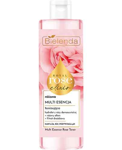 Bielenda Royal Rose Elixir Różana Esencja Tonizująca Do Twarzy 200ml