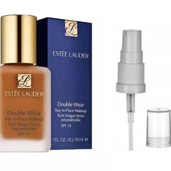 ESTEE LAUDER DOUBLE WEAR PODKŁAD DO TWARZY 30ML 2C0 COOL VANILLA + POMPKA