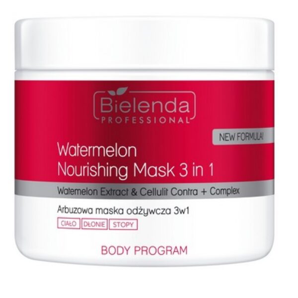 BIELENDA ARBUZOWA MASKA ODŻYWCZA DO CIAŁA 3IN1 500ML CELLULIT