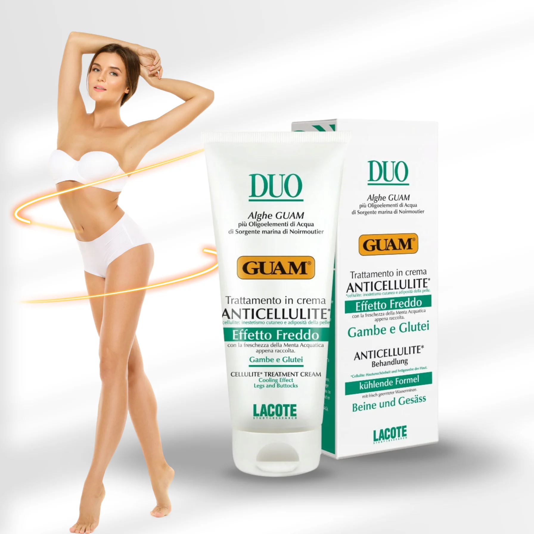 GUAM DUO CHŁODZĄCY KREM ANTYCELLULITOWY 200ML