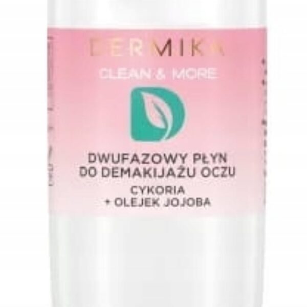 DERMIKA CLEAN & MORE DWUFAZOWY PŁYN DO DEMAKIJAŻU OCZU 125ML