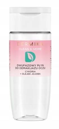 DERMIKA CLEAN & MORE DWUFAZOWY PŁYN DO DEMAKIJAŻU OCZU 125ML