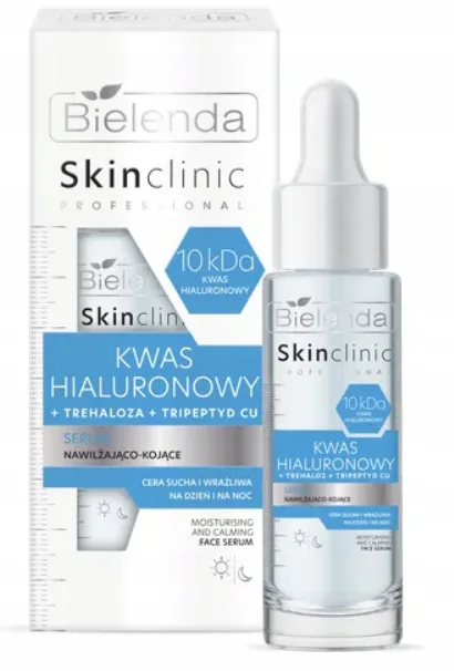 BIELENDA SKIN CLINIC KWAS HIALURONOWY SERUM NAWILŻAJĄCO KOJĄCE 30ML