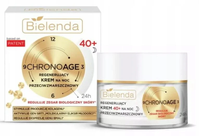 Bielenda Chrono Age Regenerujący Krem Przeciwzmarszczkowy Na Noc 40+ 50ml