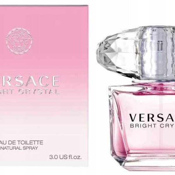 VERSACE BRIGHT CRYSTAL 90ML WODA TOALETOWA DLA KOBIET PERFUMY DAMSKIE