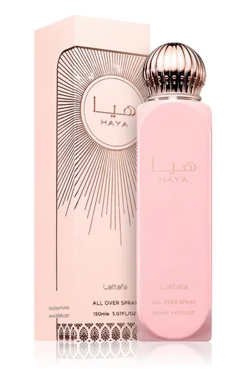 LATTAFA HAYA ALL OVER BODY SPRAY150ML PERFUMOWANY SPRAY DO CIAŁA DLA KOBIET