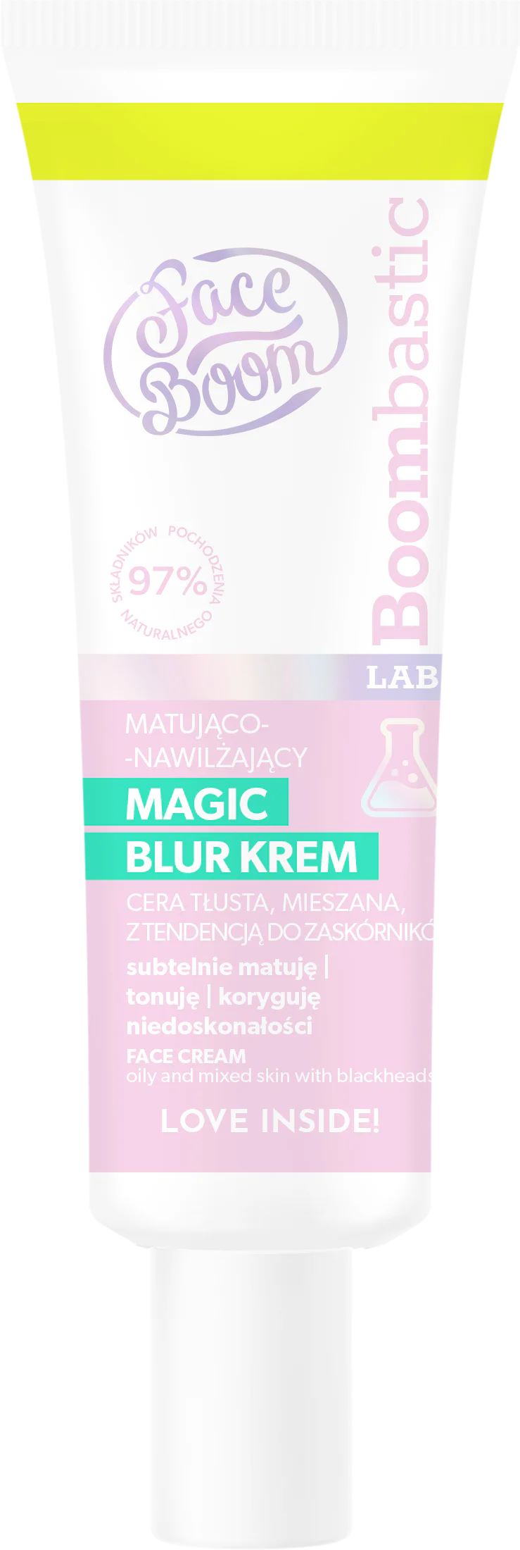 Faceboom Boombastic Lab Magic Blur Krem Matująco-nawilżający 50 Ml