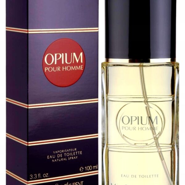 YVES SAINT LAURENT OPIUM POUR HOMME 100ML WODA TOALETOWA PERFUMY MĘSKIE