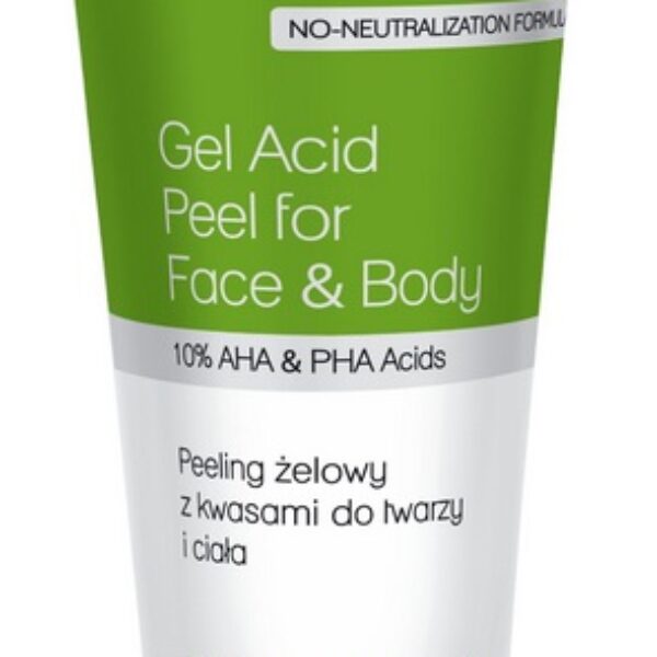 BIELENDA ACNE FREE PEELING ŻELOWY DO TWARZY I CIAŁA 150ML Z KWASAMI