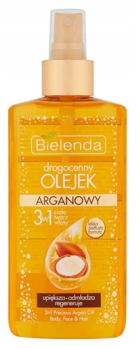 BIELENDA DROGOCENNY OLEJEK ARGANOWY DO CIAŁA TWARZY WŁOSÓW 3W1 150ML