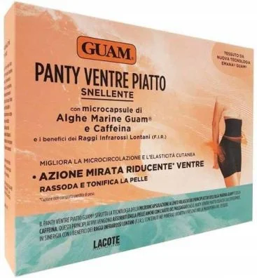 GUAM WYSZCZUPLAJĄCE SPODENKI PŁASKI BRZUCH L/XL