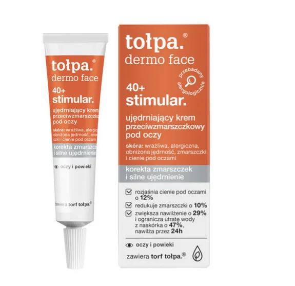 Tołpa Dermo Face 40+ Ujędrniający Krem Pod Oczy Przeciwzmarszkowy 10ml