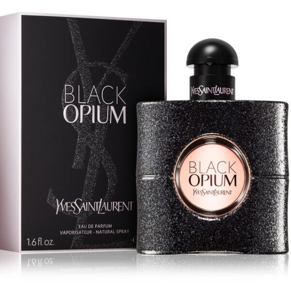 YVES SAINT LAURENT BLACK OPIUM 50ML WODA PERFUMOWANA PERFUMY DAMSKIE