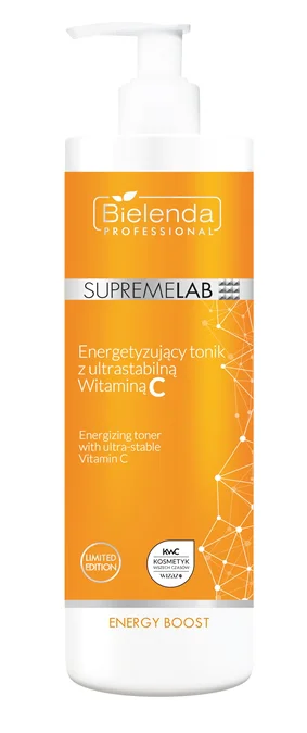 Bielenda Tonik Do Twarzy Supremelab Energetyzujący Z Witaminą C 500ml
