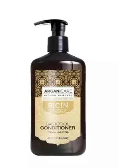 Zestaw Arganicare Castor Oil Szampon Wzmacniający + Odżywka Do Włosów 400ml