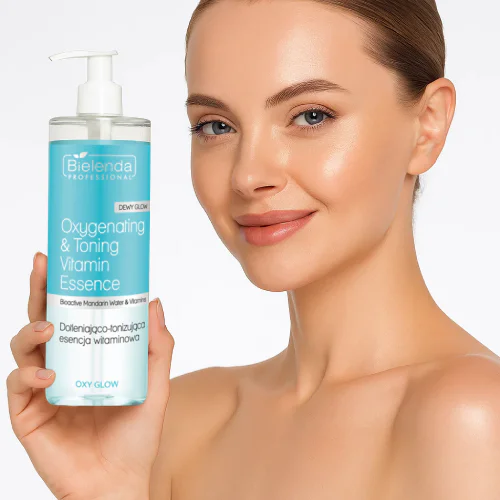 Bielenda Oxy Glow Dotleniająco-tonizująca Esencja Witaminowa Do Twarzy500ml