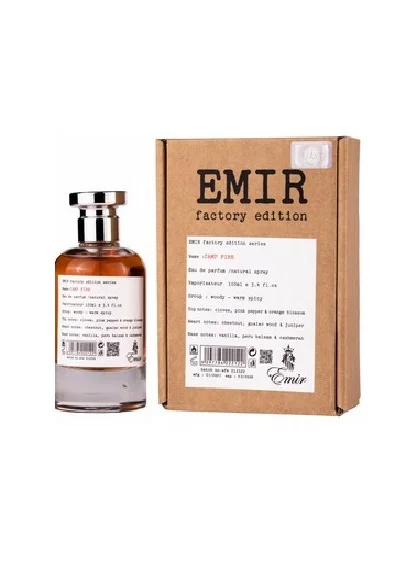 Paris Corner Emir Factory Edition Camp Fire 100ml Woda Perfumowana Perfumy