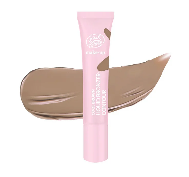 Faceboom Make-up Liquid Bronzer-contour - Cool Brown Bronzer W Płynie