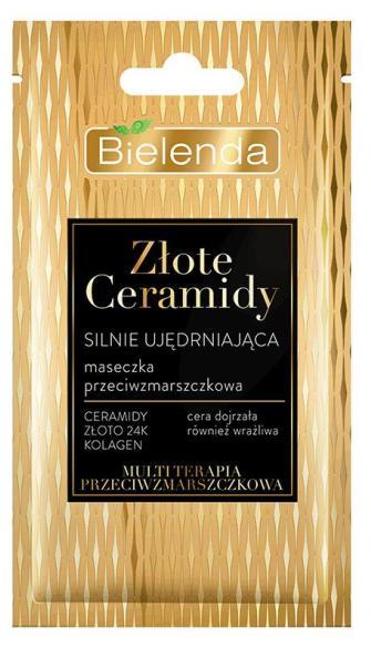 BIELENDA ZŁOTE CERAMIDY MASECZKA DO TWARZY 8G