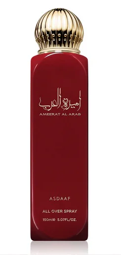 ASDAAF AMEERAT AL ARAB SPRAY PERFUMOWANY DO CIAŁA DLA KOBIET 150ML