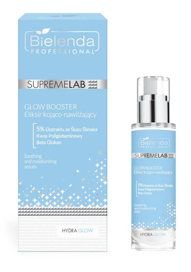 BIELENDA SUPREMELAB ELIKSIR NAWILŻAJĄCY Z EKSTRAKTEM ZE ŚLUZU ŚLIMAKA 5%