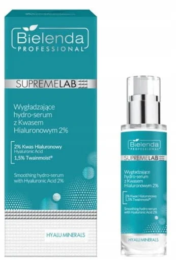 Bielenda Supremelab Wygładzające Hydro Serum Z Kwasem Hialuronowym 2% 30ml