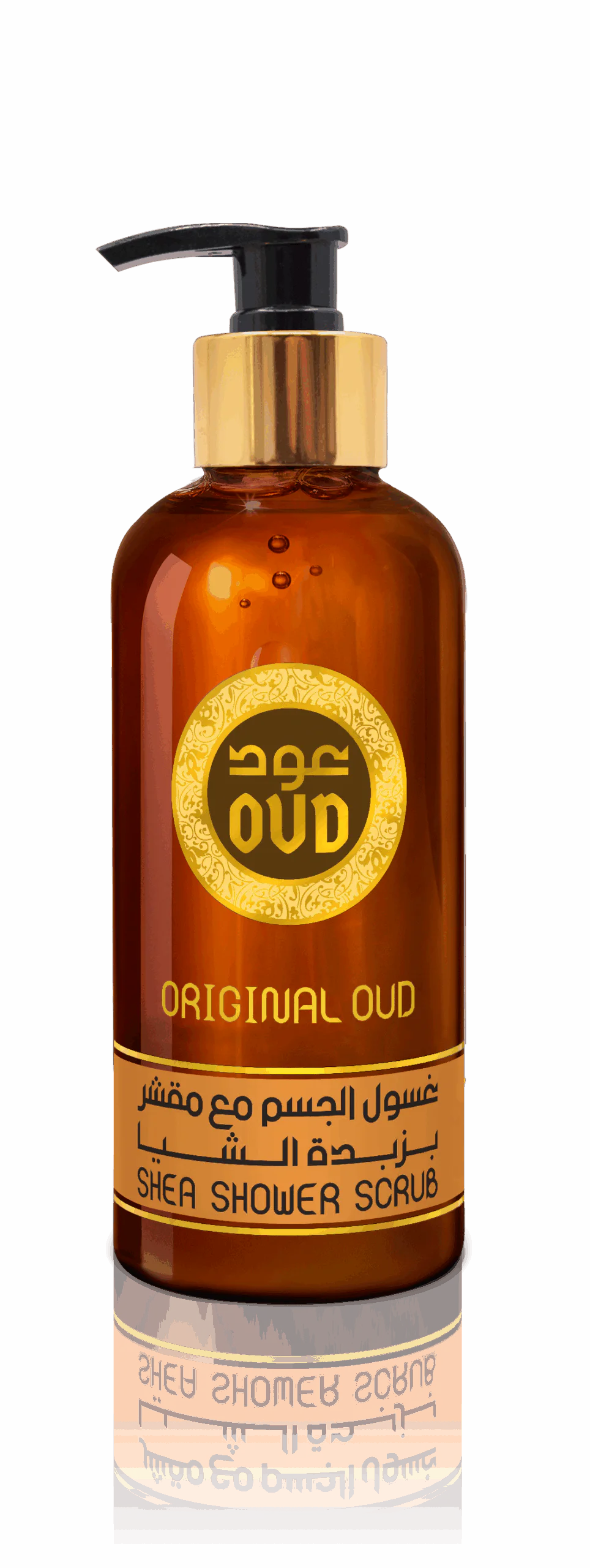 Oud Luxury Shea Shower Scrub Do Ciała Z Dubaju Orginal Oud 300ml